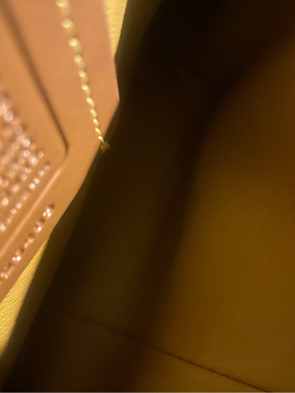 Coach Black Leather Studded Shoulder Bag with Gold Accents - Picture 9 of 11
